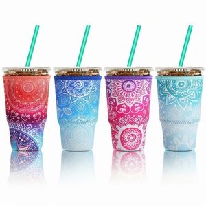 Reusable Iced Coffee Sleeve(no cup) 30-32oz cups